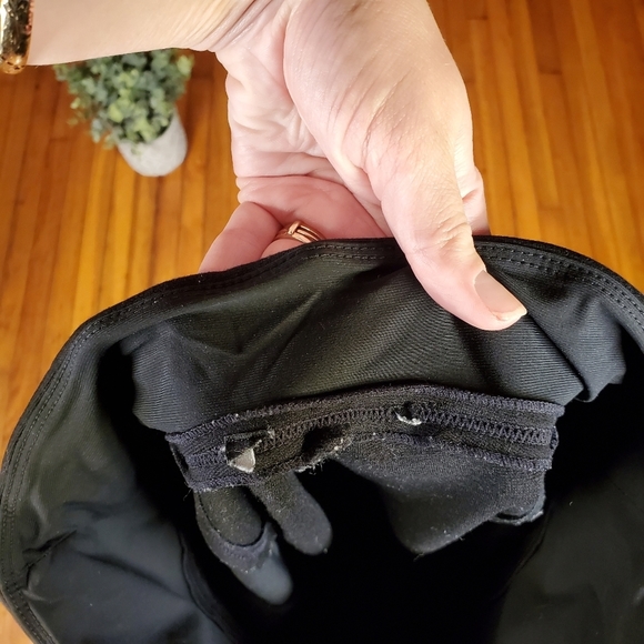 Black Active Pants Leggings Compression Stretch Gym Yoga Barre Pilates Lounge S - Picture 4 of 7